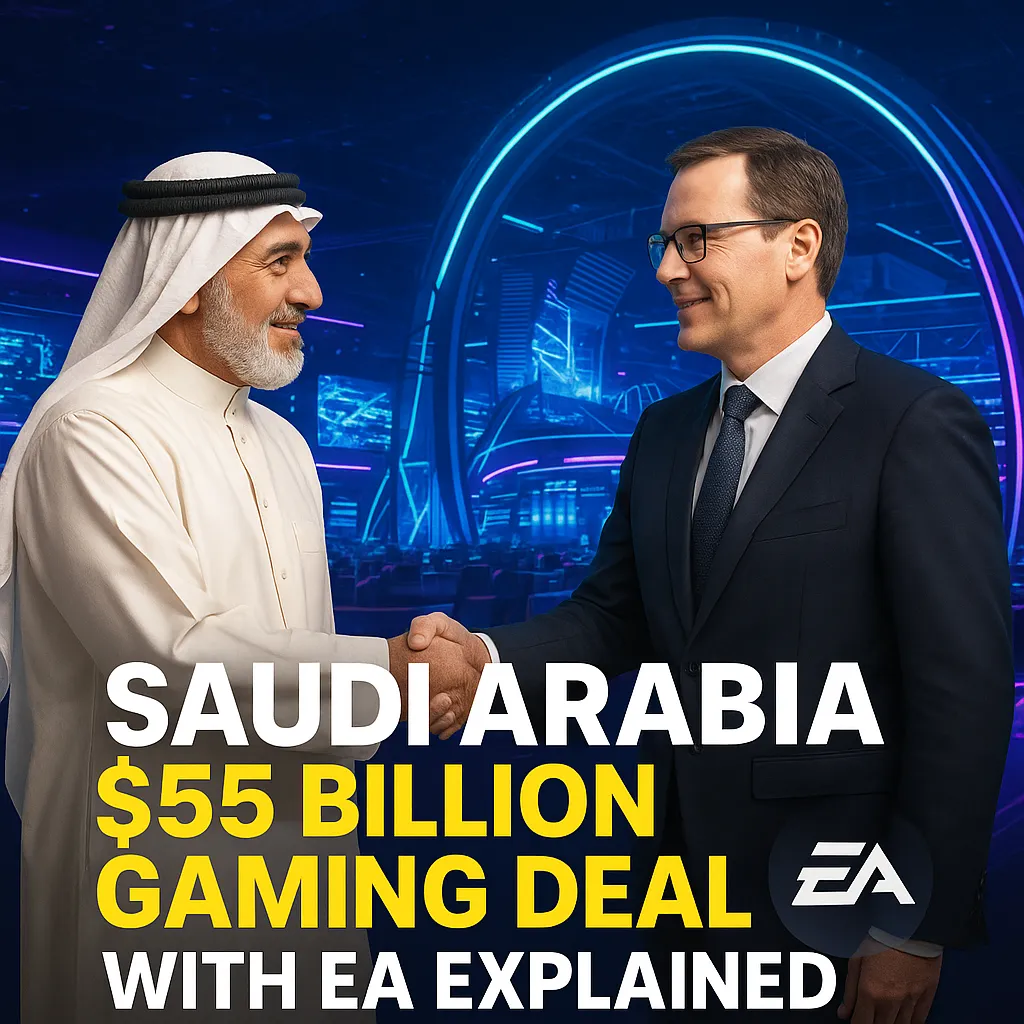 Saudi Arabia’s $55B Gaming Deal with EA Explained