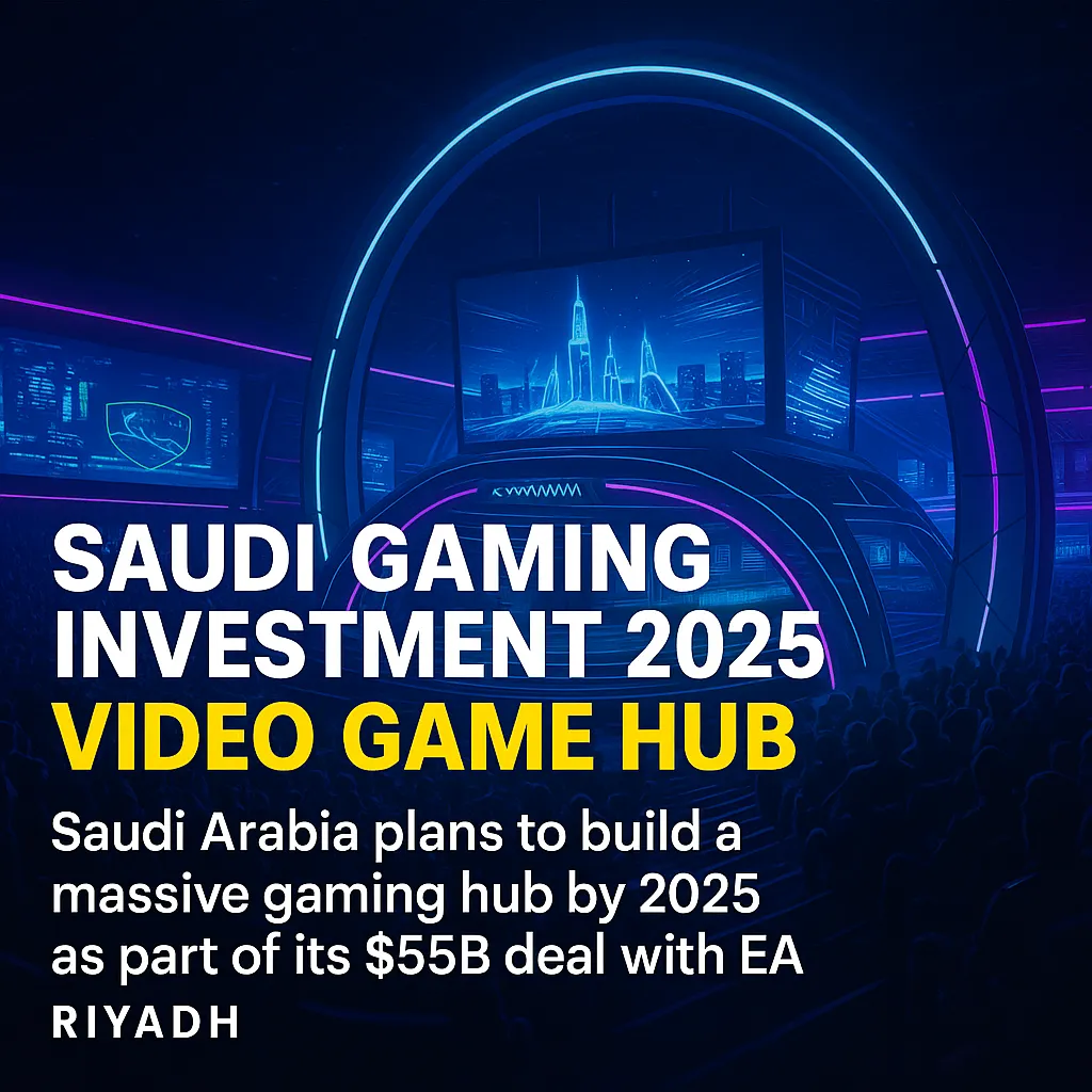 Saudi gaming investment 2025 video game hub