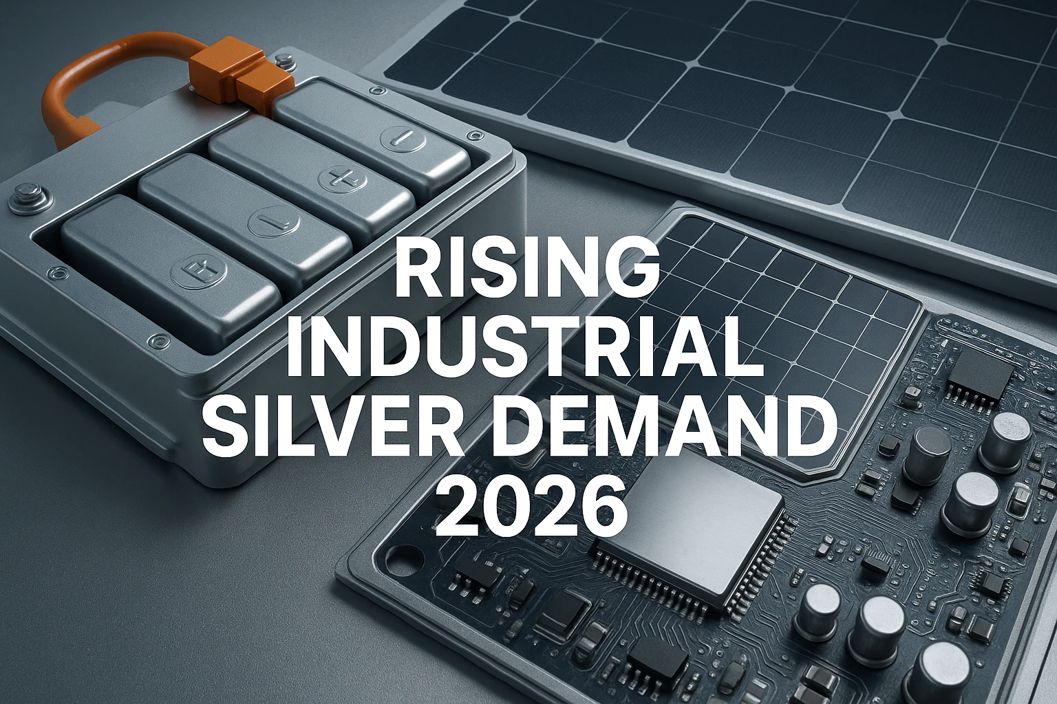 rising industrial silver demand 2026 from EV and solar industries