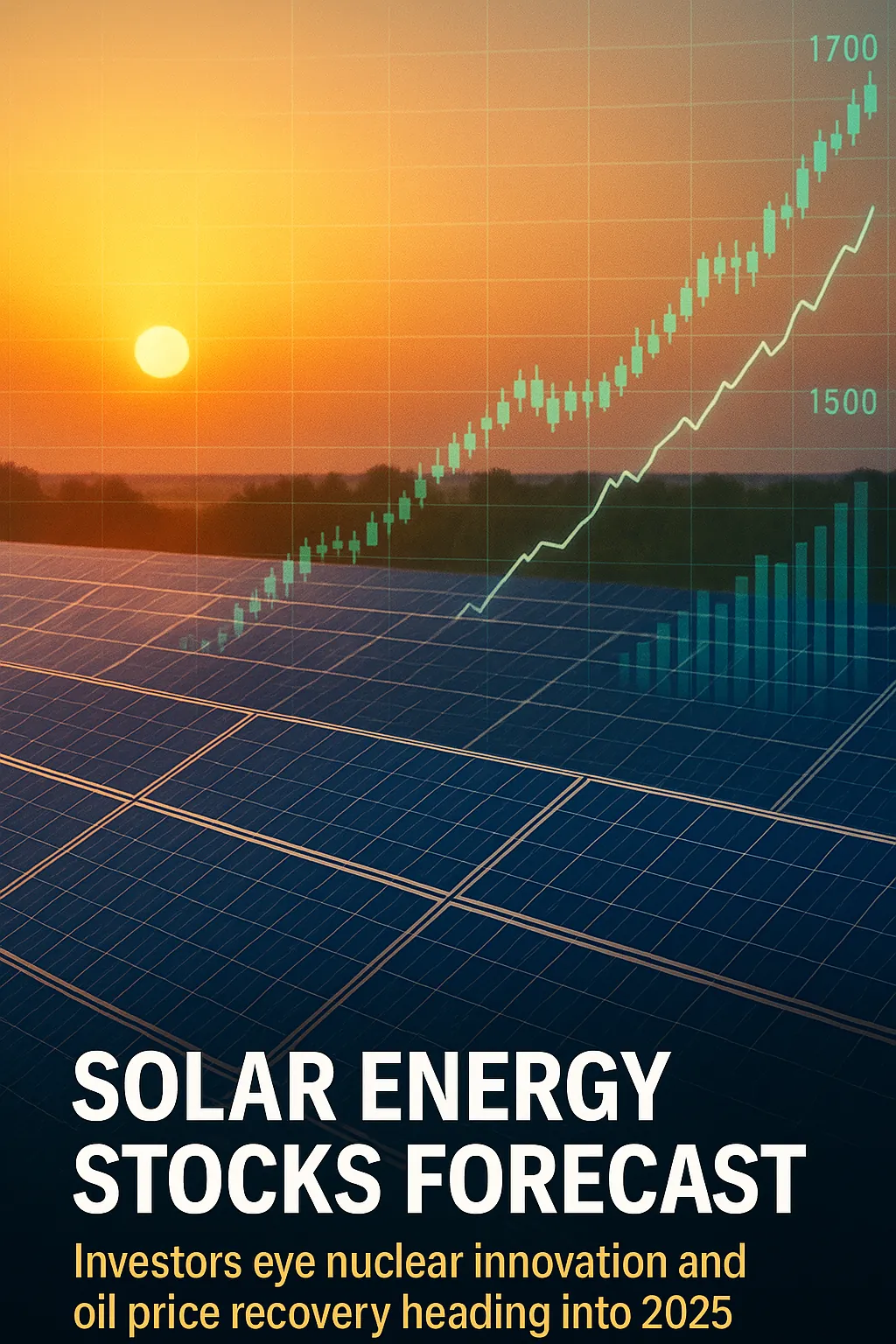 Solar energy stocks 2025 showing renewable market growth and investment trends