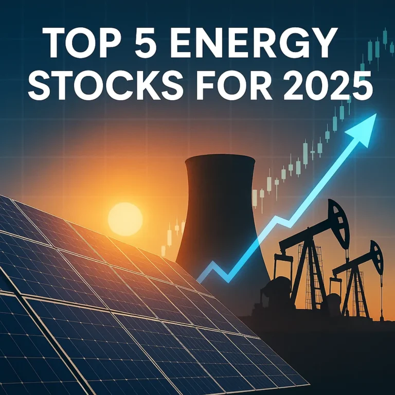 Top 5 energy stocks for 2025 across solar, nuclear, and oil industries