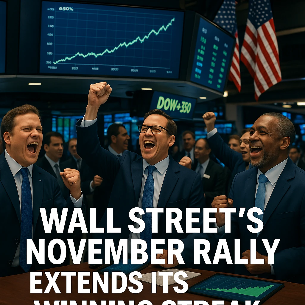 AI stocks and corporate earnings drive the Wall Street rally in November 2025