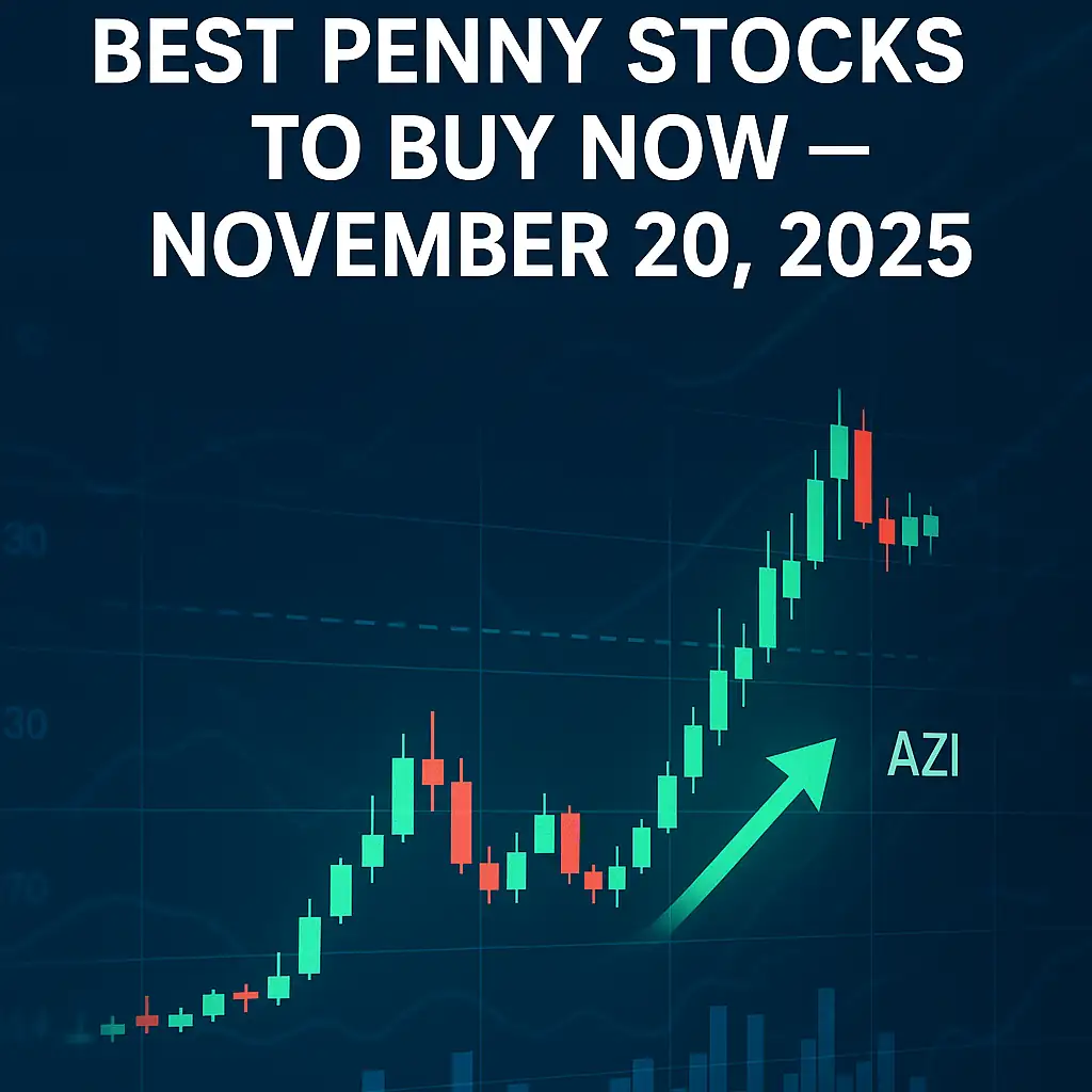 Read more about the article Best Penny Stocks to Buy Now — Huge Volume Breakouts Nov 20, 2025