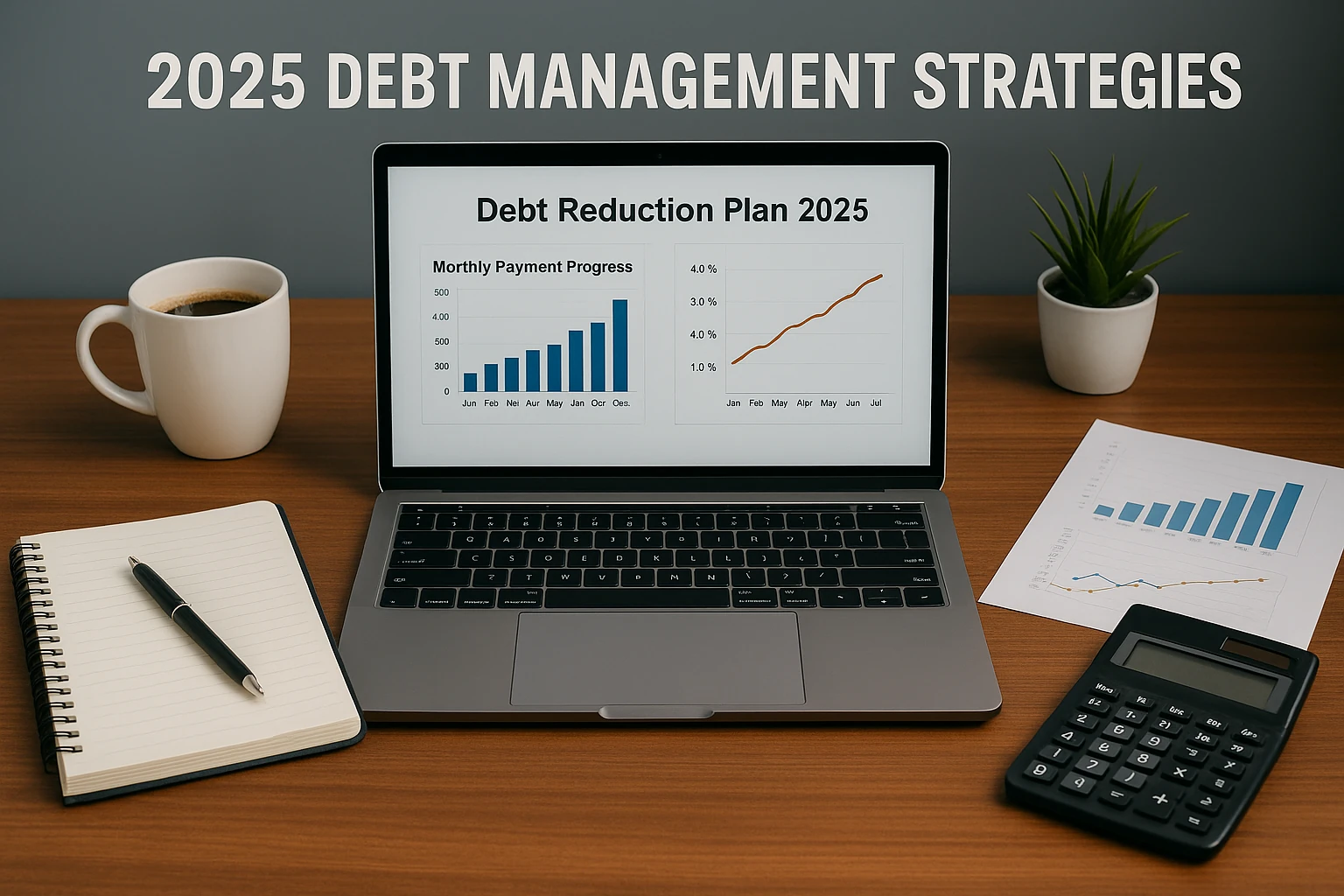 2025 debt management strategies and budgeting charts