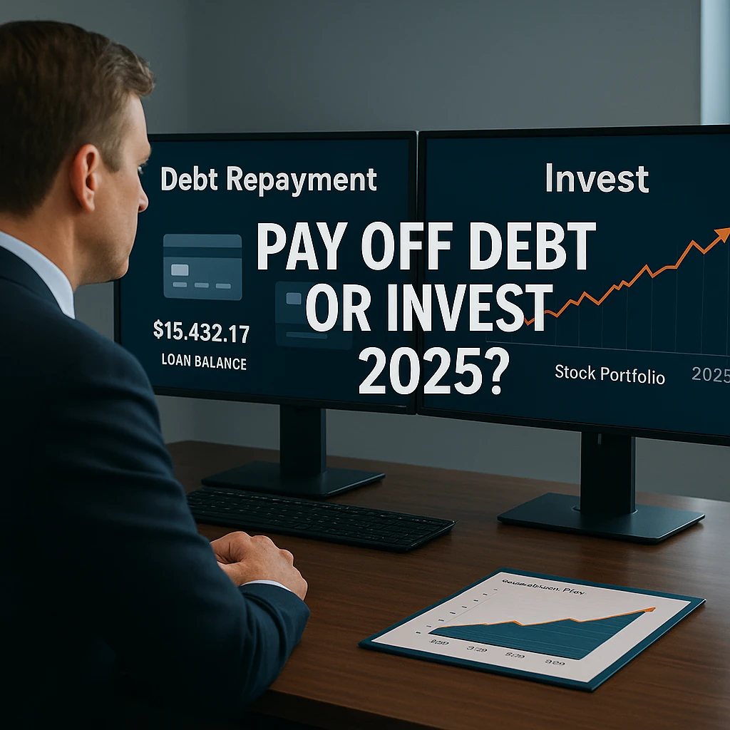 Read more about the article Pay Off Debt or Invest in 2025? Smart Money Strategies Explained