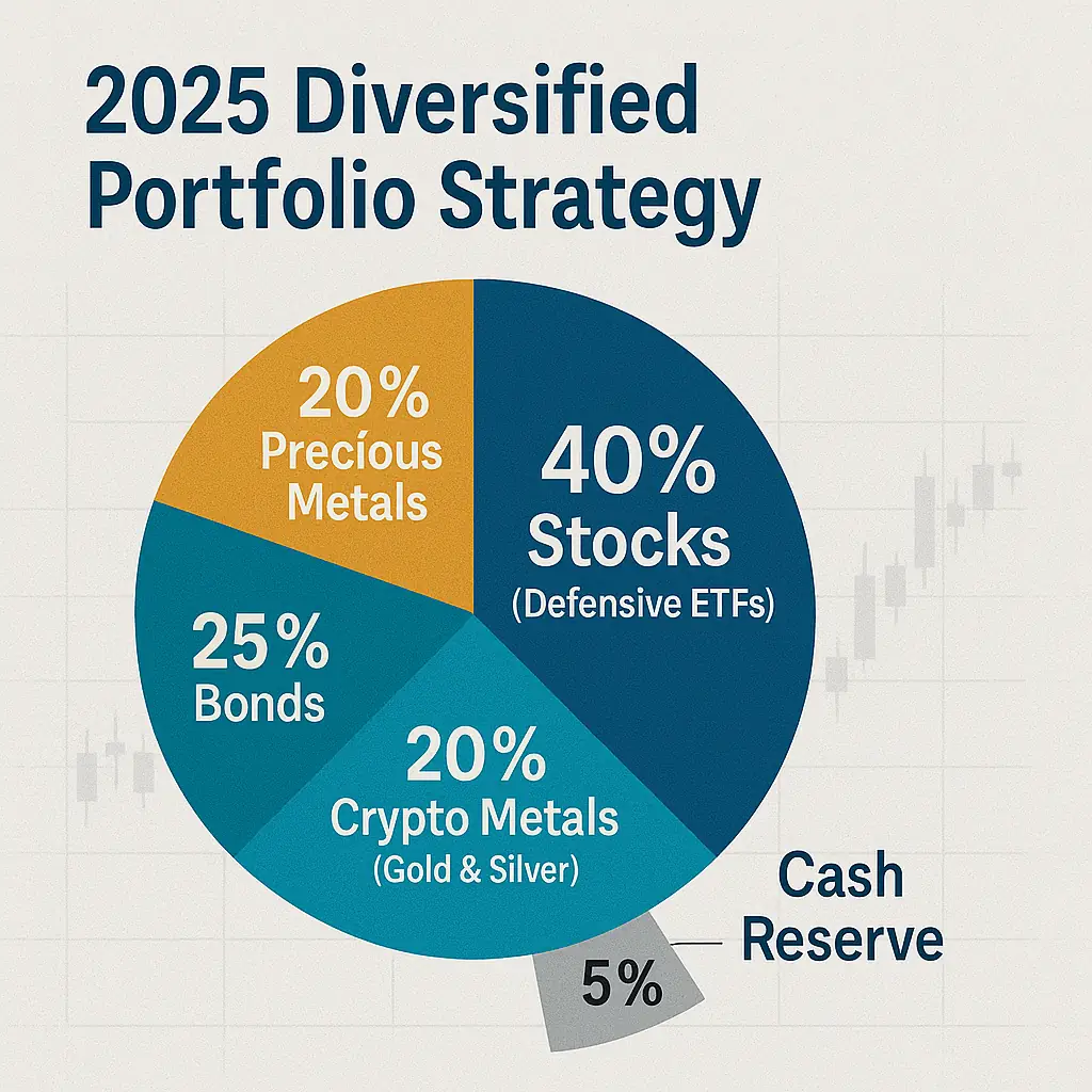 portfolio diversification strategy for 2025 combining metals and stocks