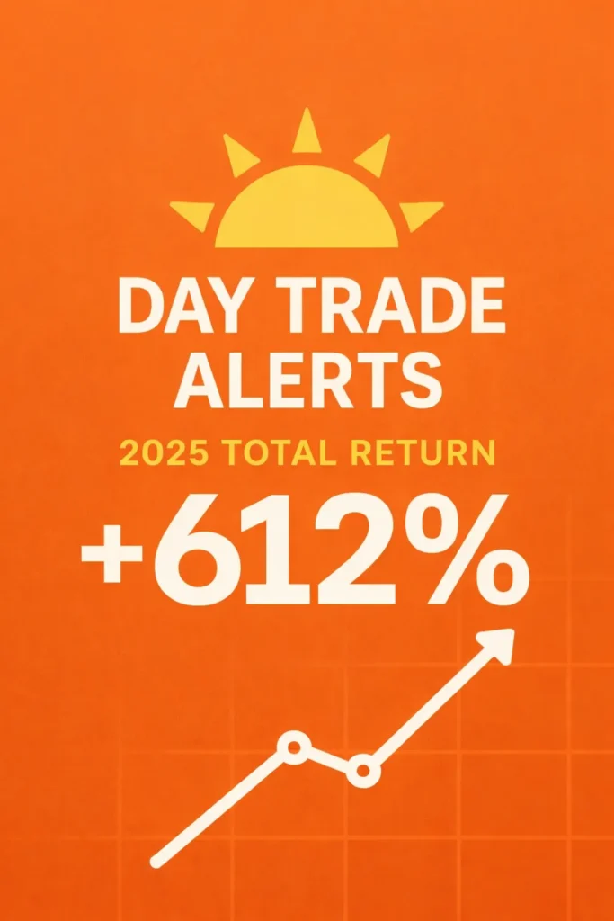 day trade alerts 612 percent for 2025